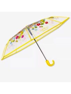 Marc Jacobs Daisy Parfums Takashi Murakami Umbrella Floral Clear Yellow New